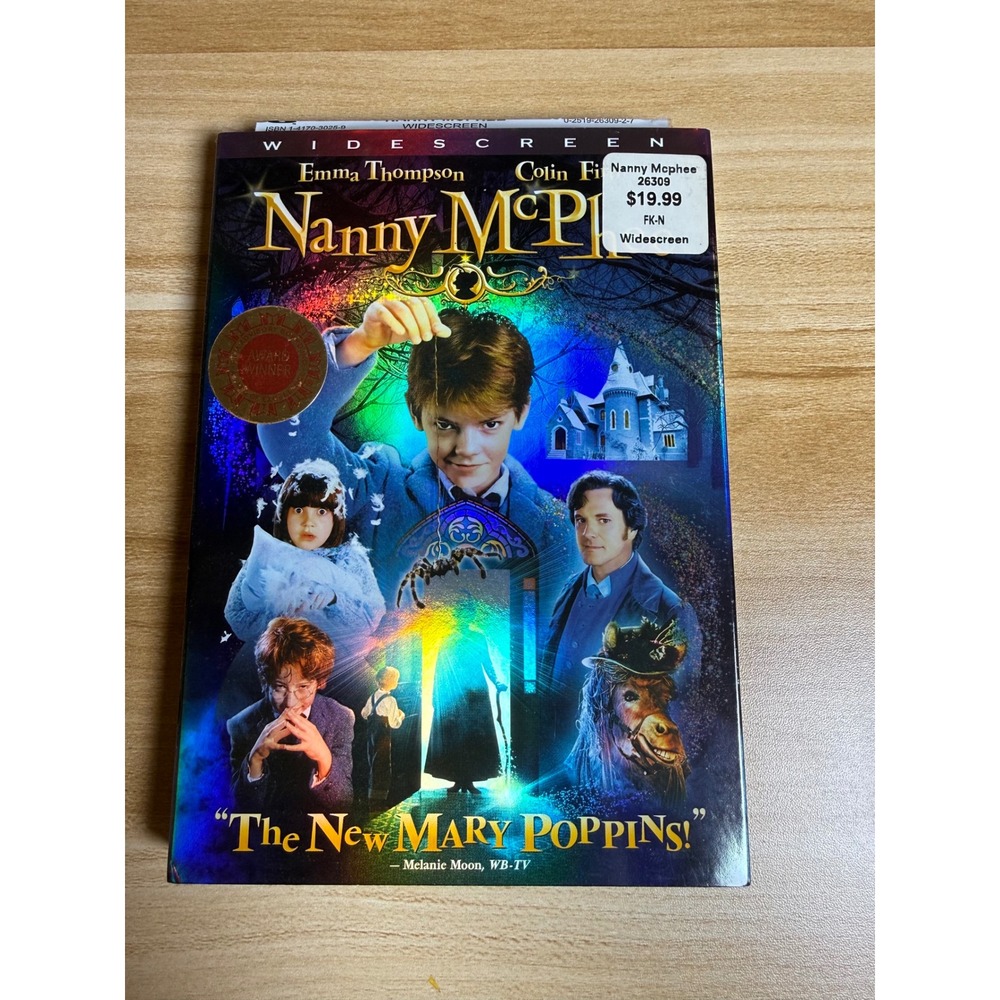 Nanny‎ McPhee DVD Widescreen Emma Thompson Colin Firth Family Comedy